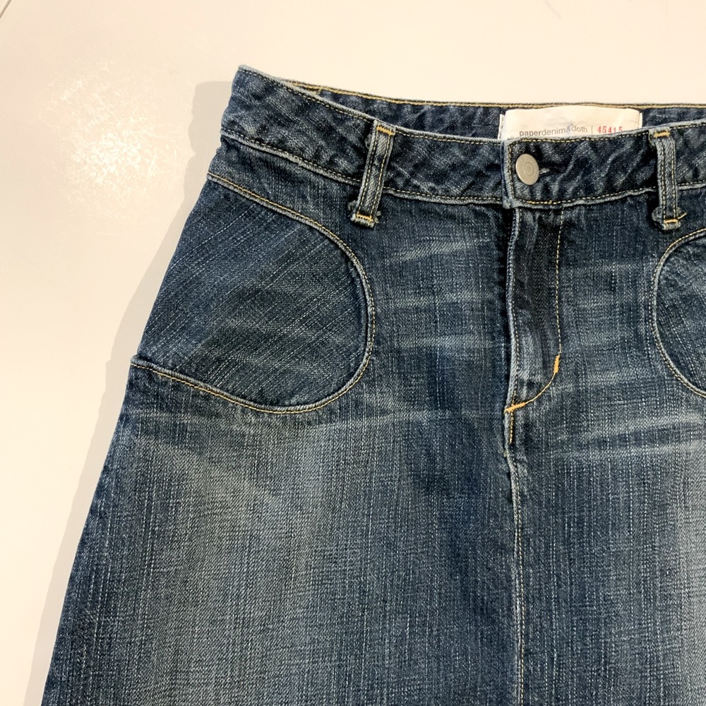 Paper denim & cloth skirt - Picture 2 of 6